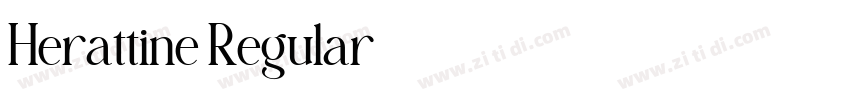 Herattine Regular字体转换